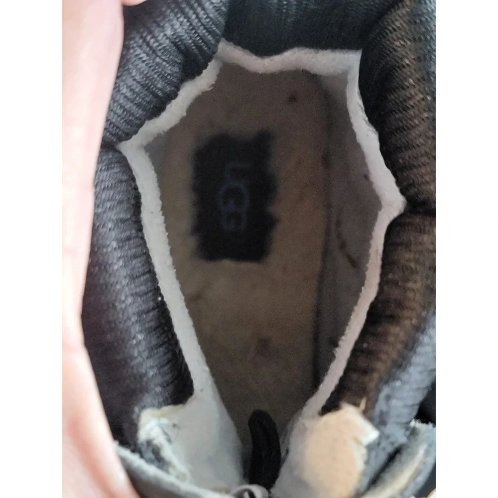 UGG Kids Butte II C12 Waterproof Boots‎ Black Blue 1104689K Size 5 Kids